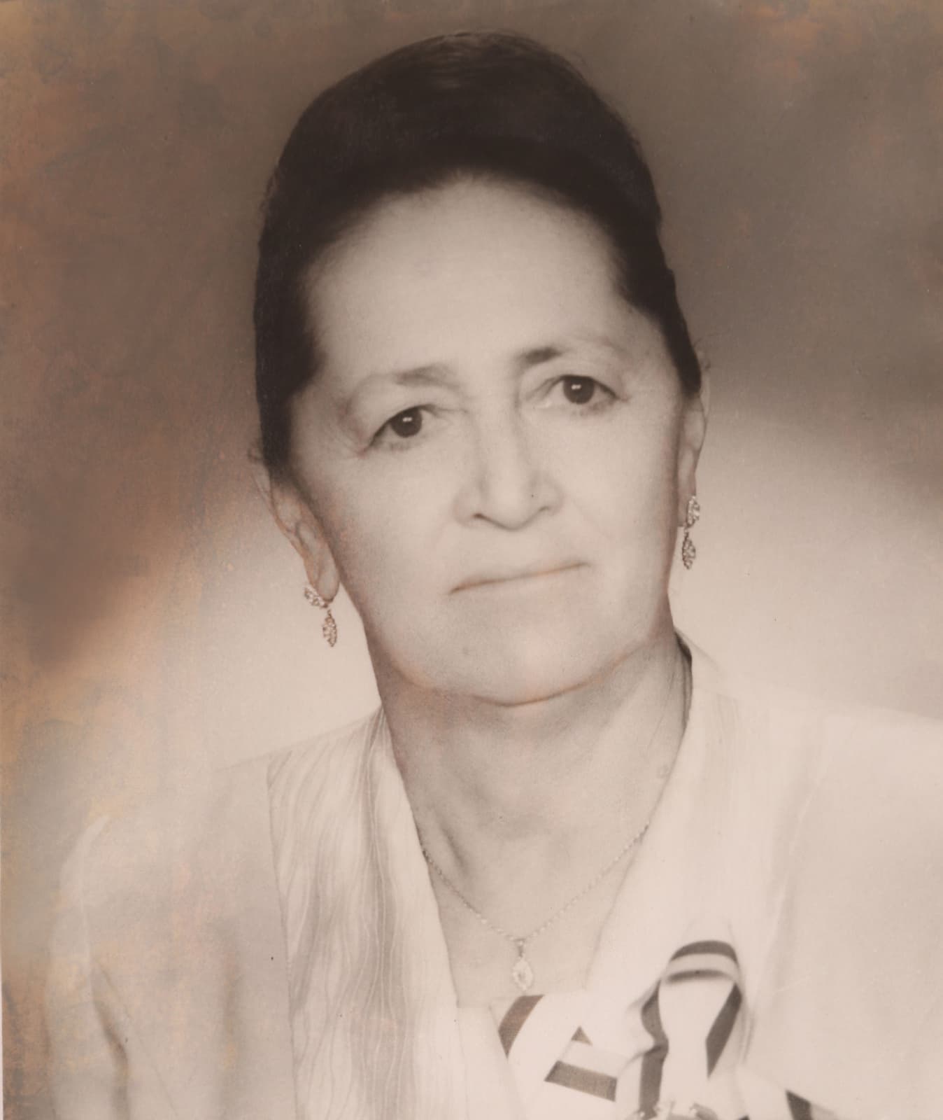 Fotografía histórica de Blanquita Ruiz Aguilera