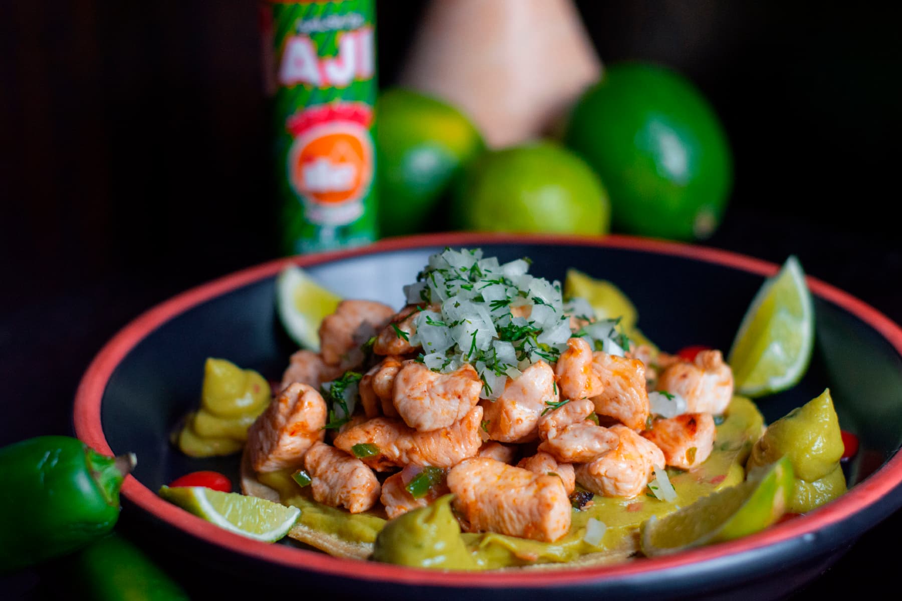 Salpicón de Pescado con Albahaca