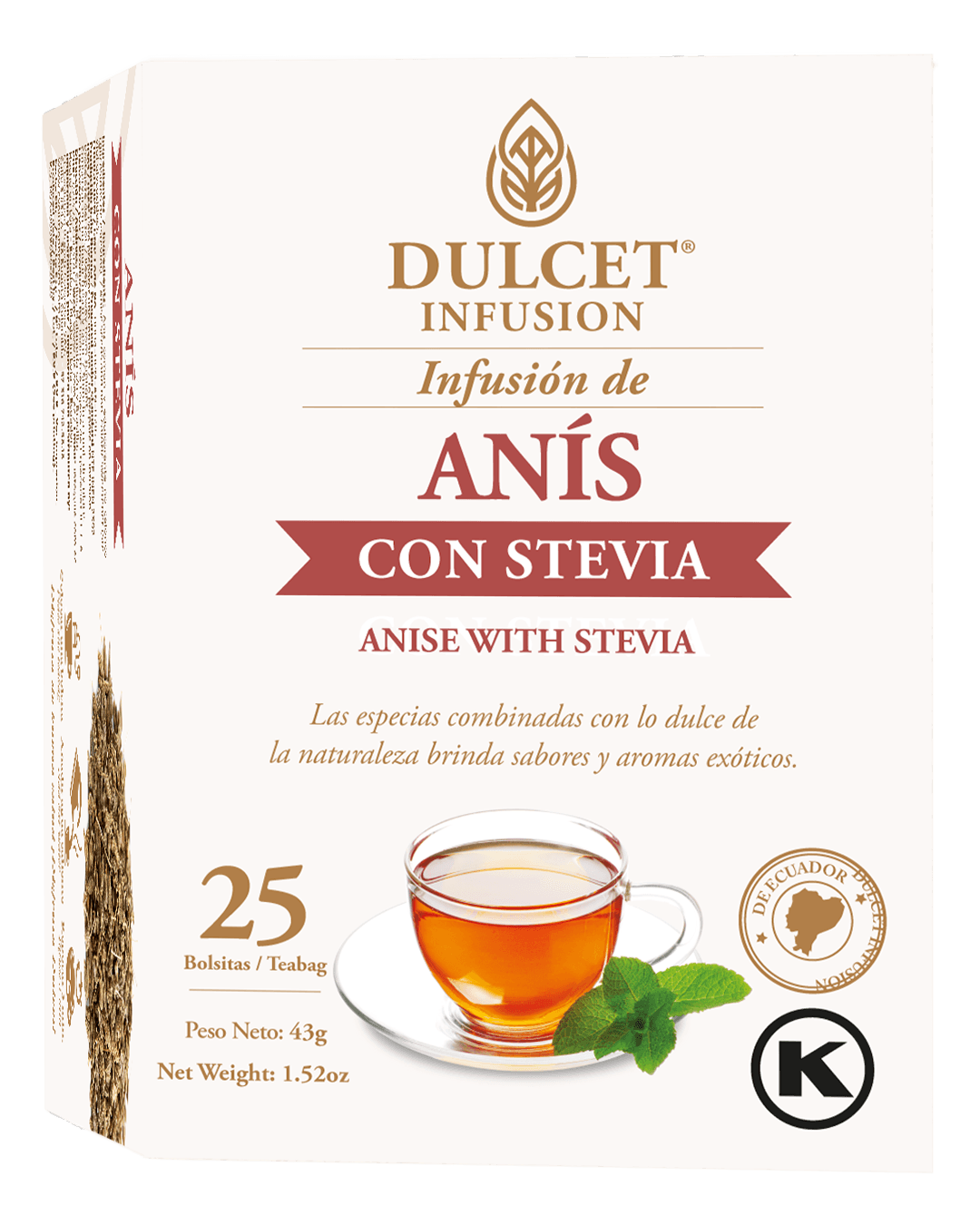 Anís con Stevia Display