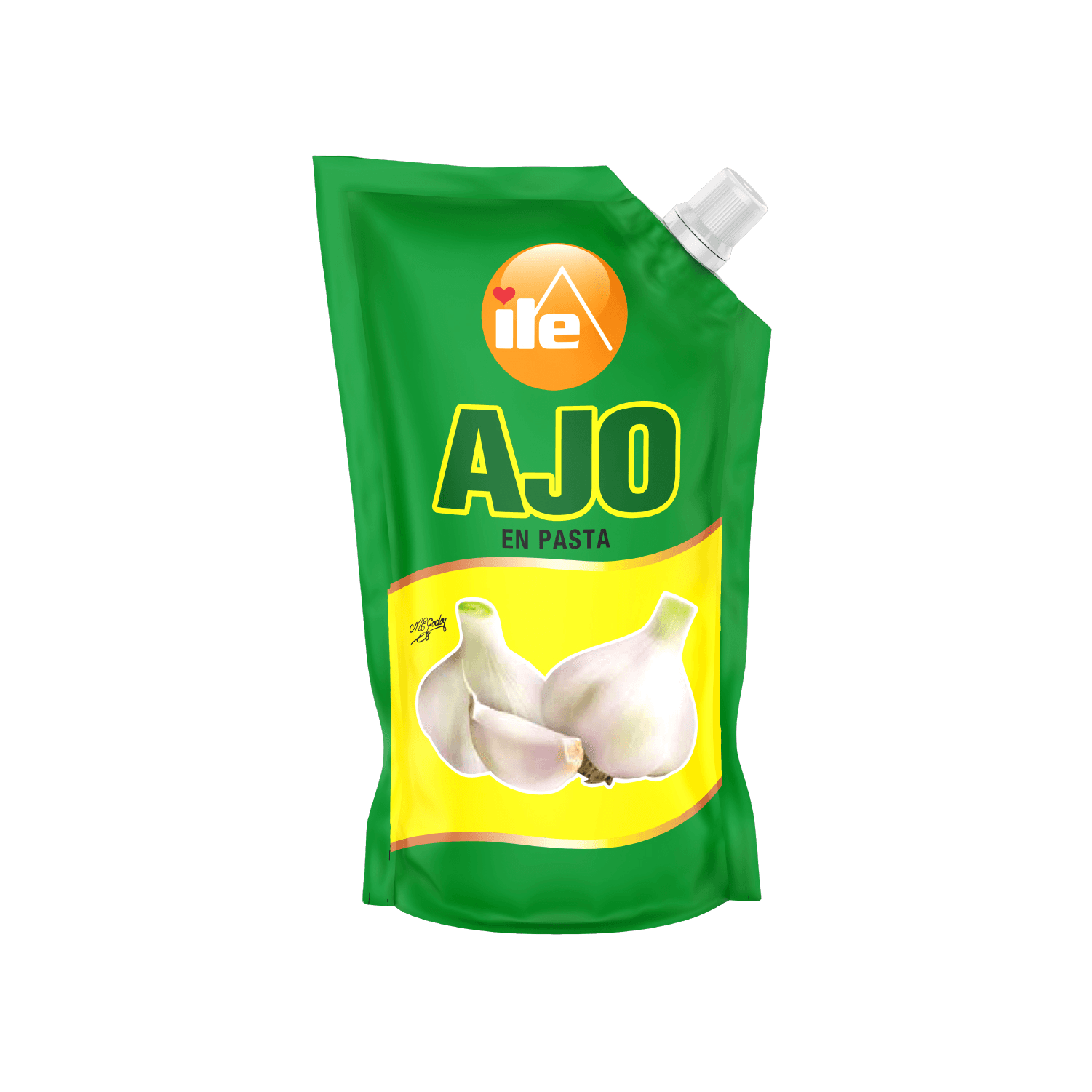 Ajo en Pasta