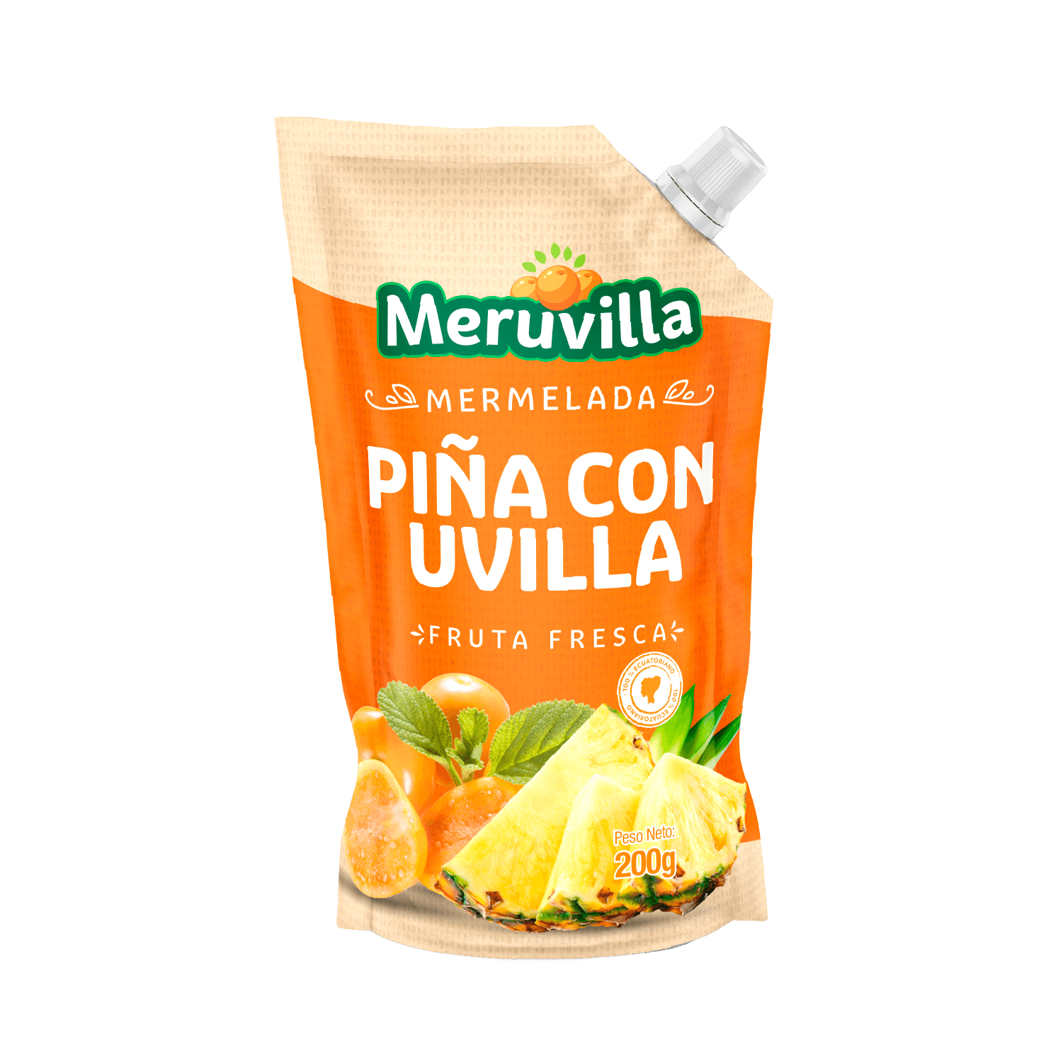Mermelada de Piña con Uvilla