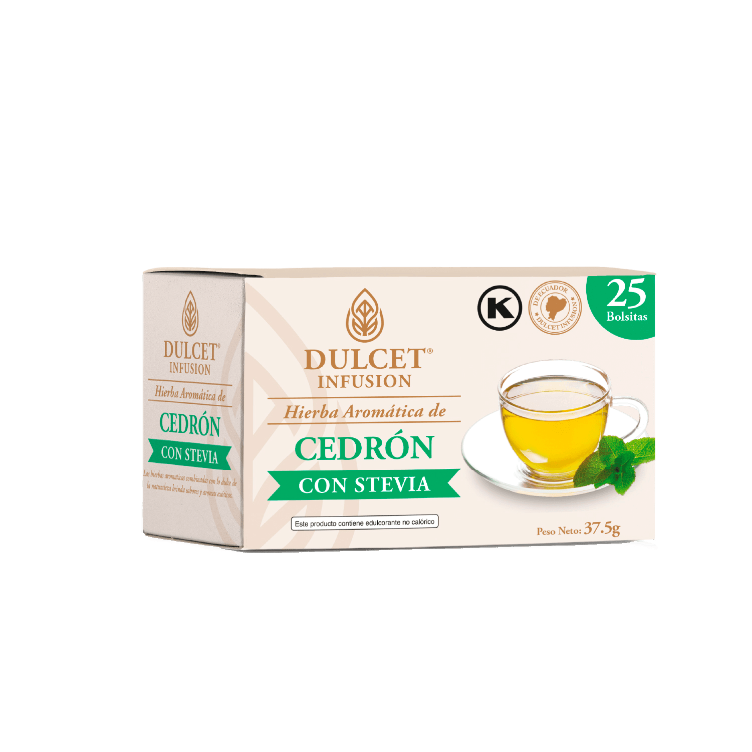 Cedrón con Stevia