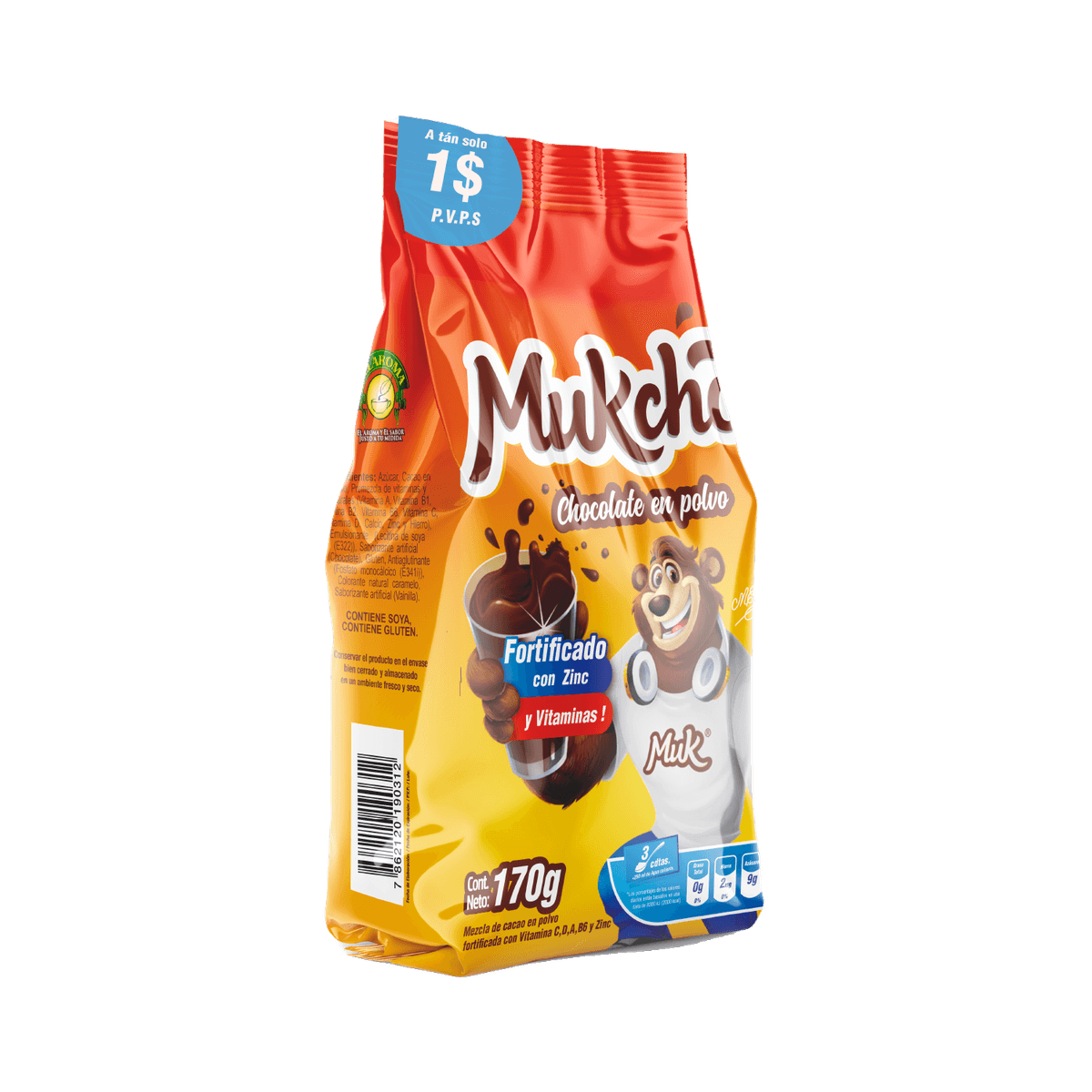 Chocolate en Polvo Mukcho